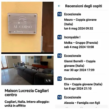 Apartment Maison Lucrezia Cagliari